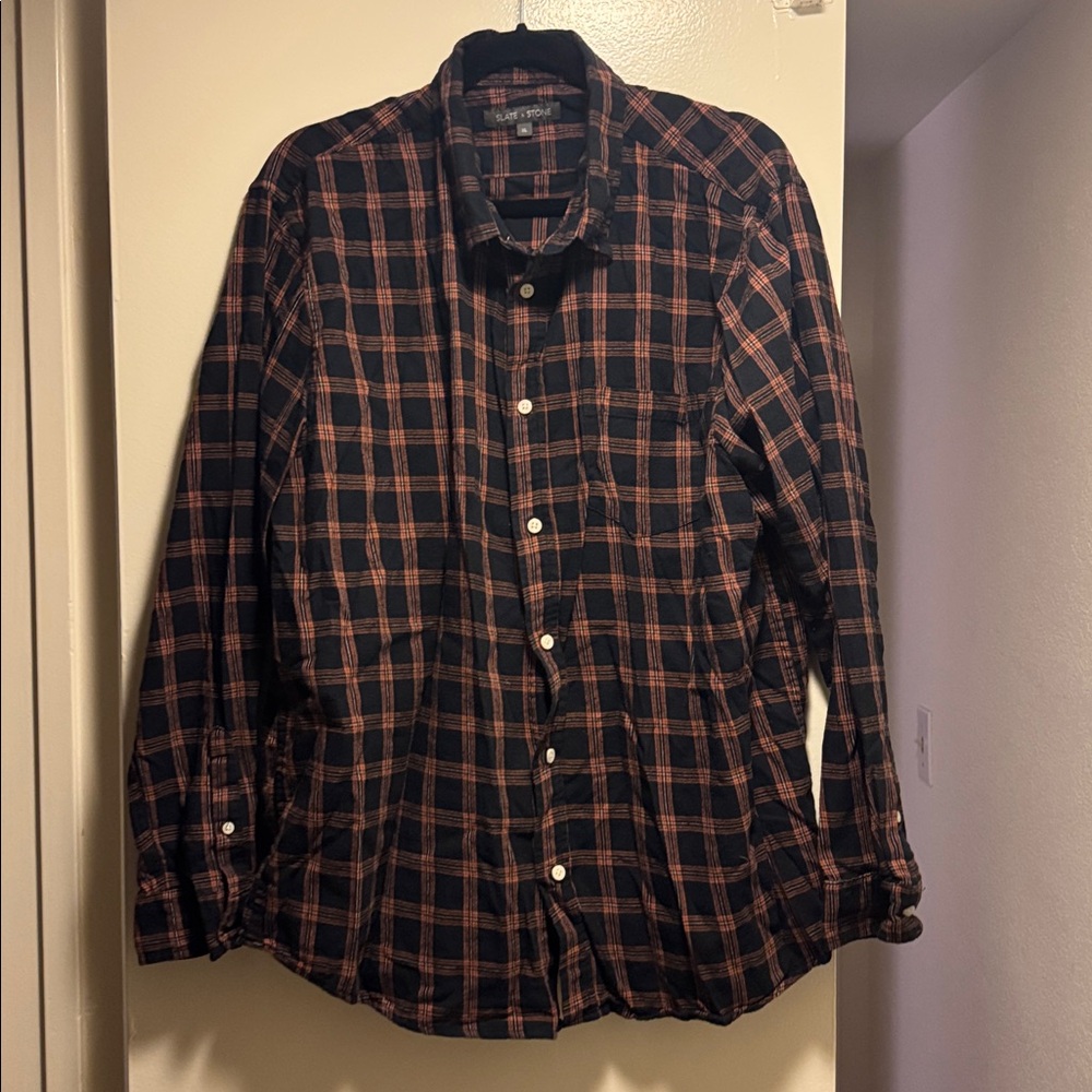 Slate & Stone Plaid Flannel
